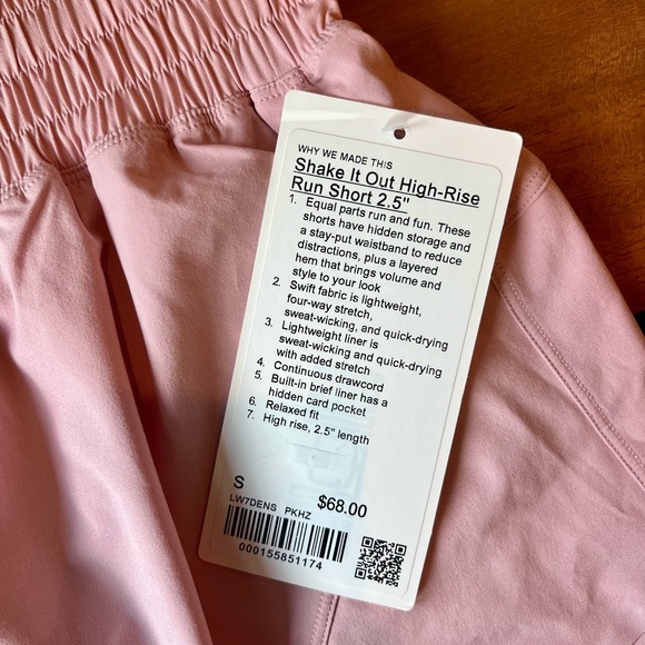 Shake it Out High Rise Run Short - Picture 3 of 4